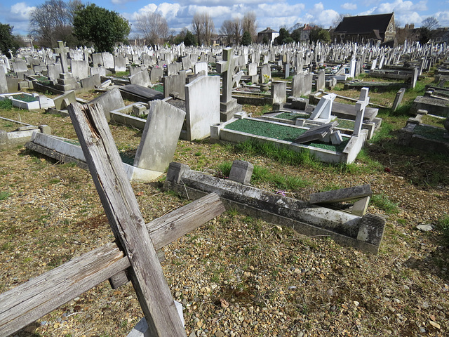st patrick's cemetery, leyton, london