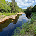 Large tranquil pool near Logie on the Findhorn