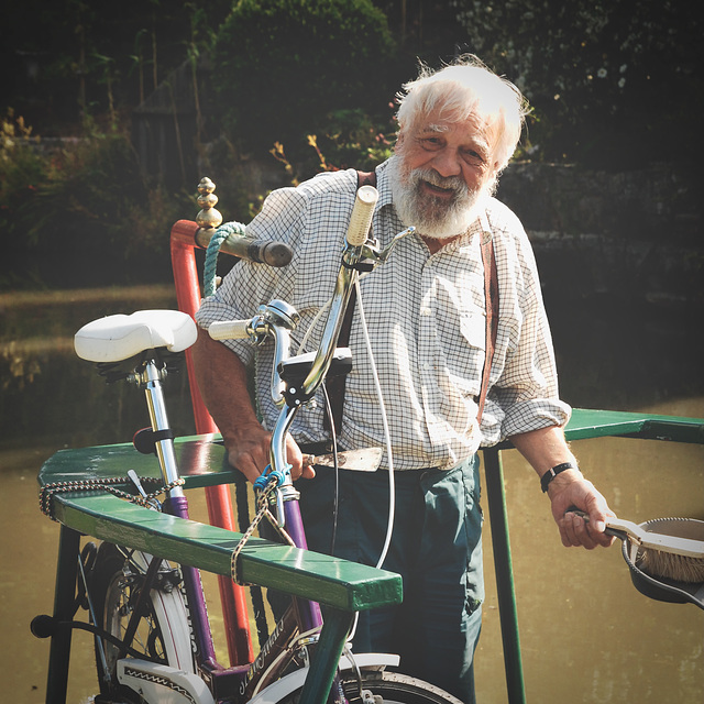 A Boatman and His Bike