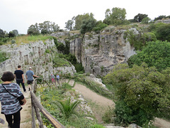 Canyon de la tombe d'Archimède.