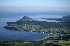 Brodick Bay from Goat Fell