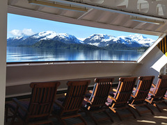 Empty Deckchairs on MS 'Volendam'