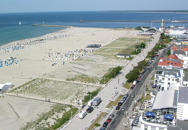 Strand in Warnemünde