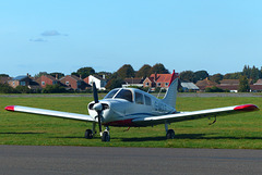 G-WOLF at Solent Airport - 23 September 2017
