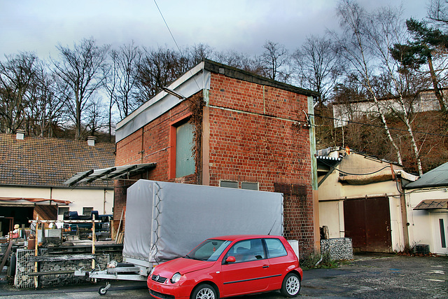 Zeche Neuwülfingsburg, altes Trafohaus (Wetter-Albringhausen) / 13.12.2020