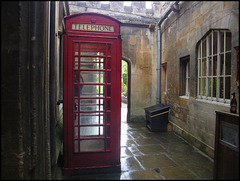 college phone box
