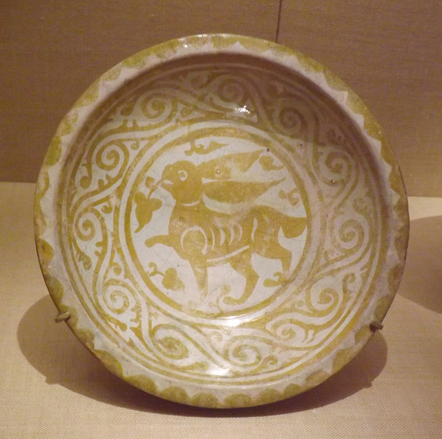 Bowl with Running Hare in the Metropolitan Museum of Art, January 2013