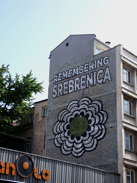 Sarajevo- 'Remembering Srebrenica'