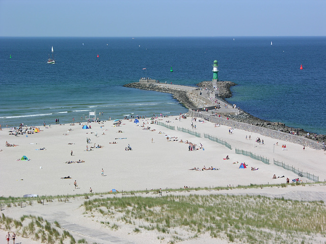 Strand in Warnemünde