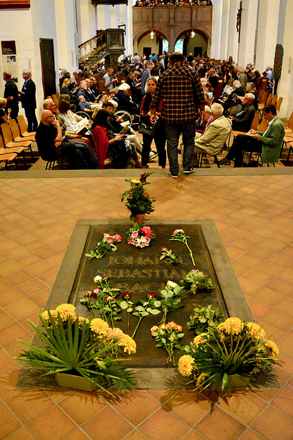 Leipzig 2017 – Grave of J.S. Bach