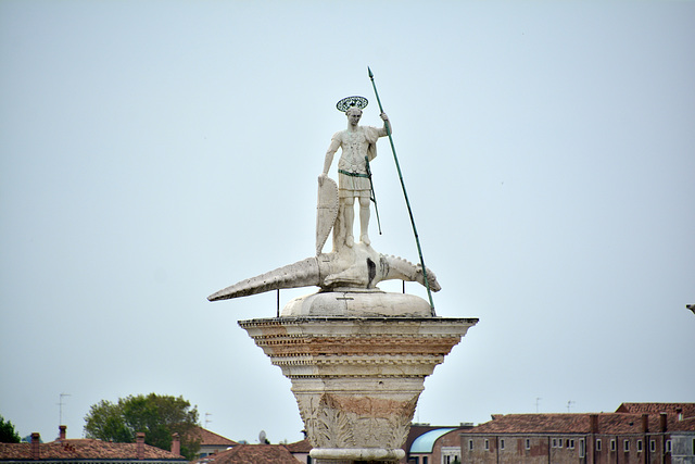 Venice 2022 – Saint Theodore and crocodile