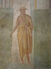 Detail of the Architecture with Poet Fresco from Pompeii, ISAW May 2022