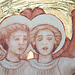 Phoebe Anna Traquair Mural of c1905, St Peter's Church, Clayworth, Nottinghamshire