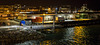 Bodø harbour at night