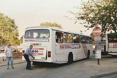 Ambassador Travel 884 (CAH 884Y) in Mildenhall - 20 Jun 1989 (89-20)