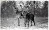 Hunt Meet at Etwall Hall, Derbyshire 23rd December 1920  photo by Ernest Aberahams of Burton upon Trent