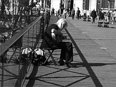 Sur le Pont des arts