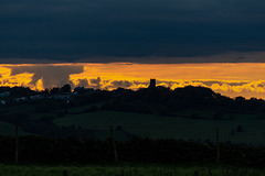 Mottram Church Silhouette