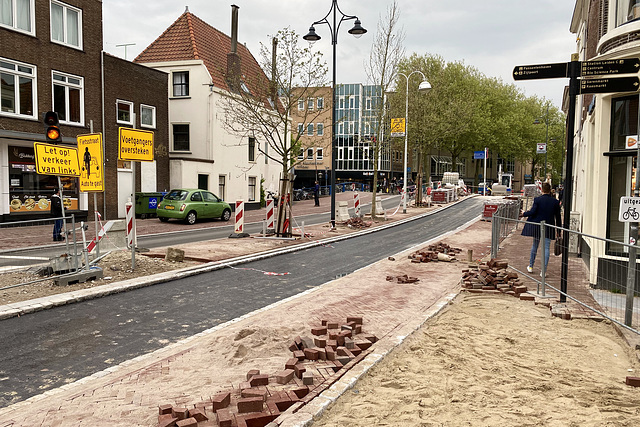 Work on the Pelikaanstraat