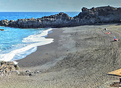 Strand nahe Santa Cruz de La Palma. ©UdoSm