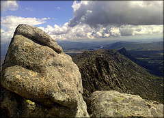La Sierra de La Cabrera. Pure granite