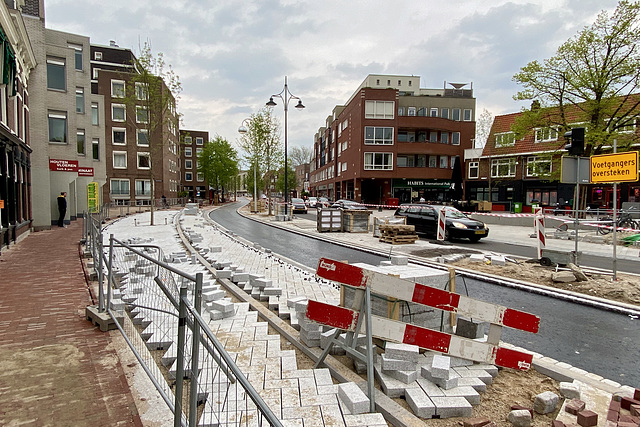 Work on the Pelikaanstraat