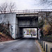 Am Bugapark, Brücke der Emschertalbahn (Gelsenkirchen-Horst) / 2.03.2024