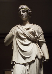 Detail of the Colossal Juno Statue in the Boston Museum of Fine Arts, January 2018