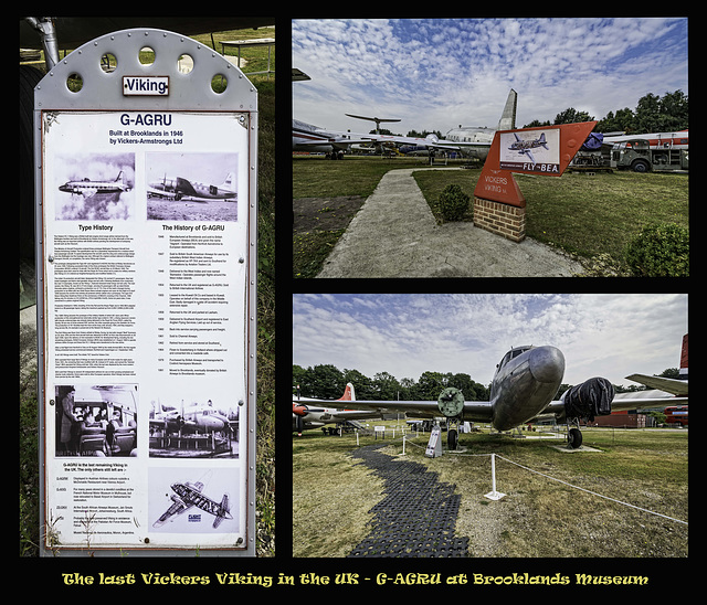 The last Vickers Viking in the UK at Brooklands