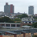 Blick über Hamburg St. Pauli Richtung Süden