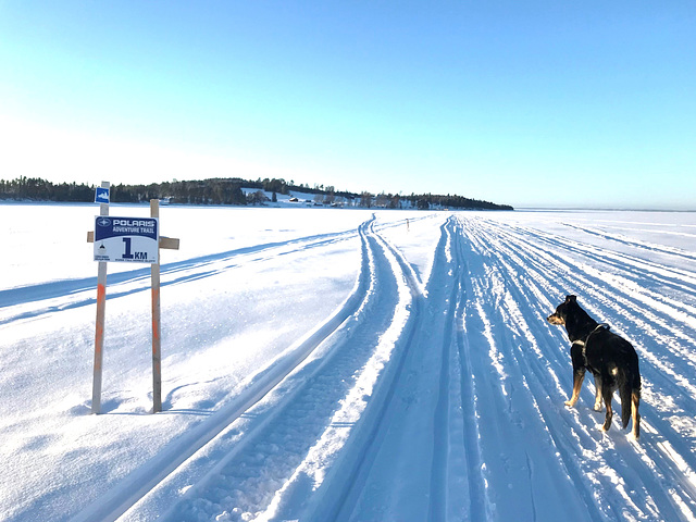 walking from one island to the next