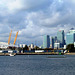 UK - London - Millenium Dome und Canary Wharf