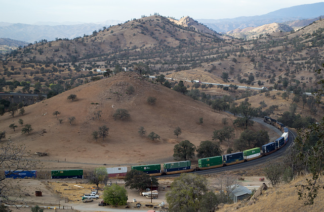 Tehachapi Loop CA stall (1180)