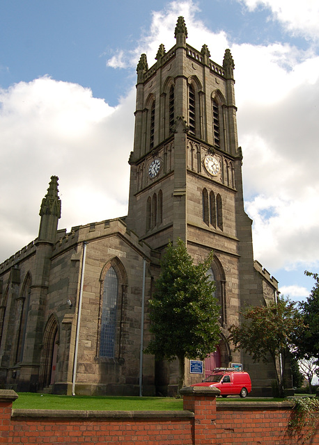 St Mark's Church, Snow Hill, Hanley, Stoke on Trent, Staffordshire