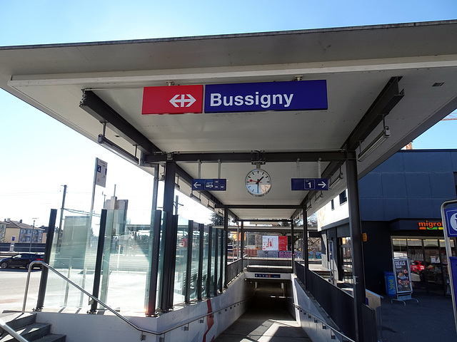 Bussigny Bahnhof