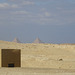View Of Giza Pyramids From Saqqara
