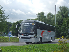 DSCF9115 South Mimms Travel BX61 DXE on the A11 at Barton Mills - 5 Aug 2017