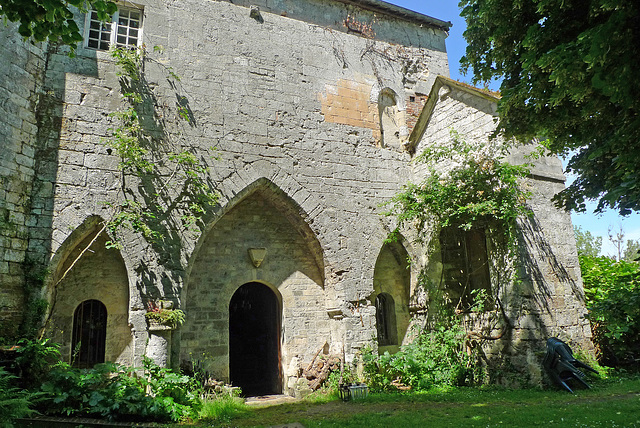 France - Fatouville-Grestain, abbey