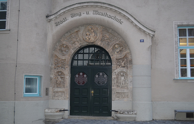 Landsberg Am Lech, The Door to the Music School