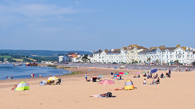 Exmouth Beach, Devon