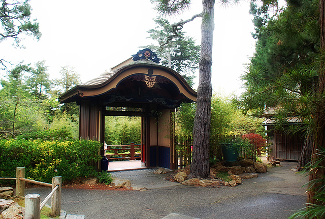 A facade ~ Japanese Tea Garden