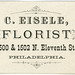 C. Eisele, Florist, Philadelphia, Pa. (Back)