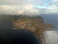 Fischerei und Hafenstadt Canical auf der Insel Madeira