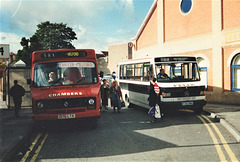 Bus Station, Sudbury, Suffolk - 27 Sep 1995 (286-24)