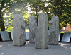 Detail of Inside Out by Buky Schwartz on Rutgers' College Avenue Campus, May 2015