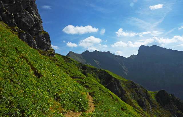 Weg zum Laufbacher Eck