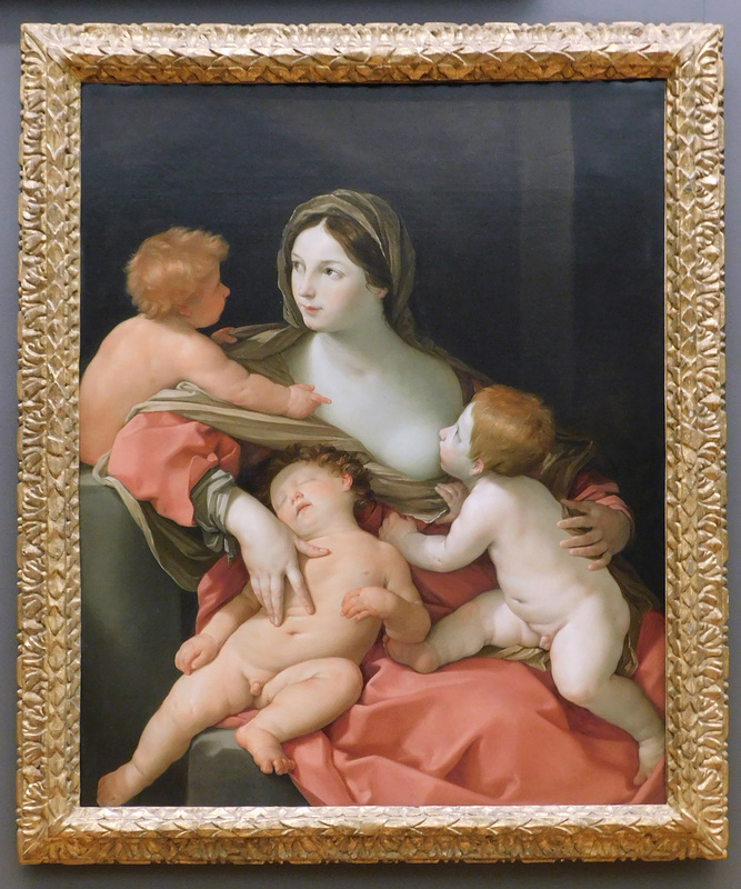 Charity by Guido Reni in the Metropolitan Museum of Art, January 2022