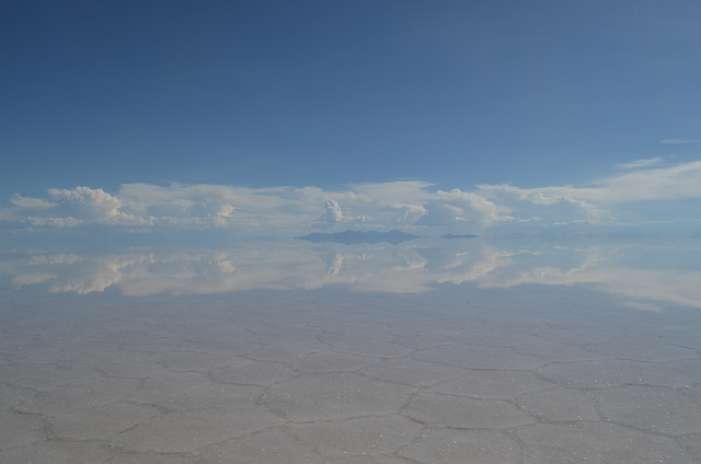 Bolivia, Salar de Uyuni, Symmetry of Reflections