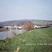 Looking over the River Wye to Brockweir (Scan from July 1991)