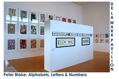 De La Warr Pavilion - Peter Blake exhibition - Alphabets &c - 25 10 2016